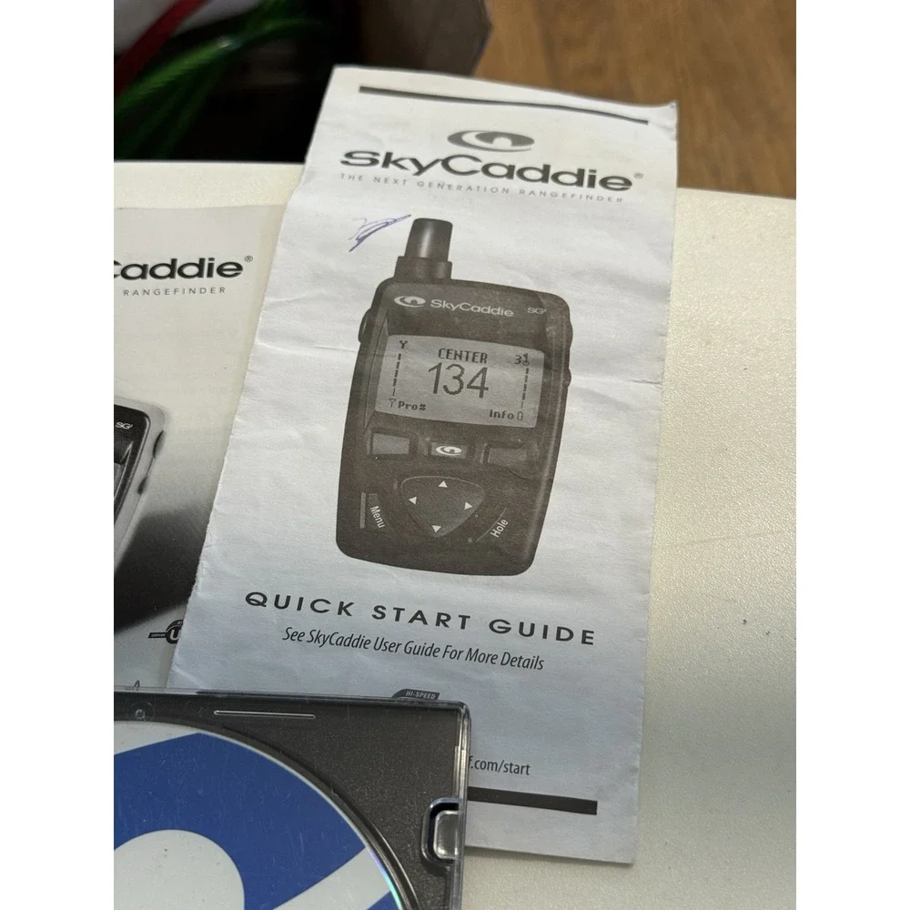 SkyCaddie‎ SG2 Rangefinder Sky Golf Model SG0003 - With Manual And Disc